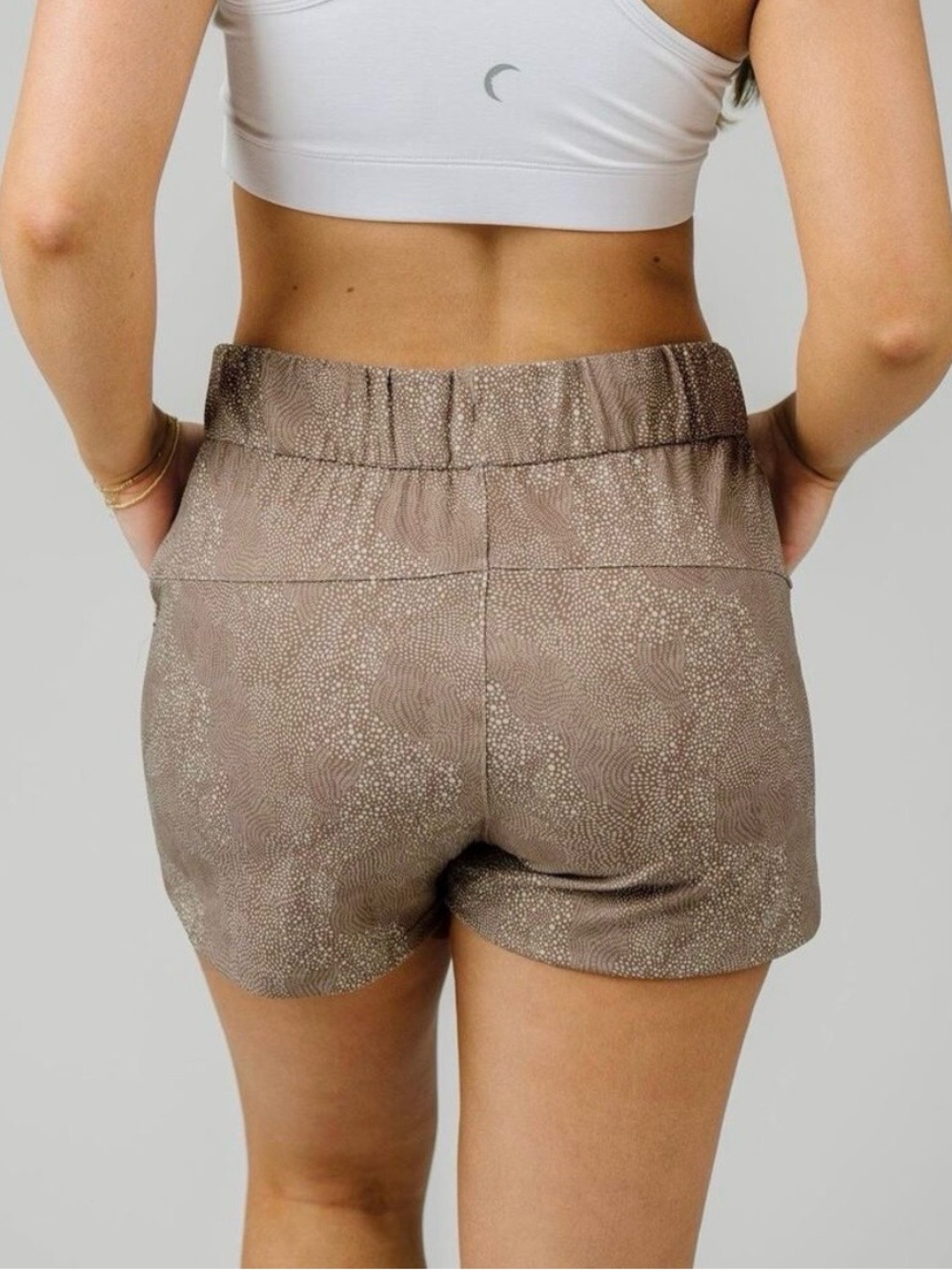 NWT ZYIA Brown Dot Club Shorts! - Picture 3 of 8
